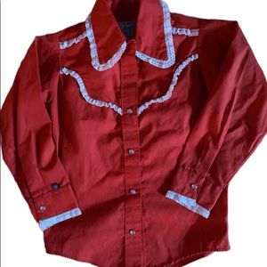Child’s western shirt